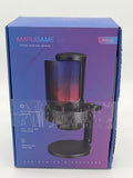 FIFINE Ampligame A8 RGB Gaming Mikrofon, Schwarz