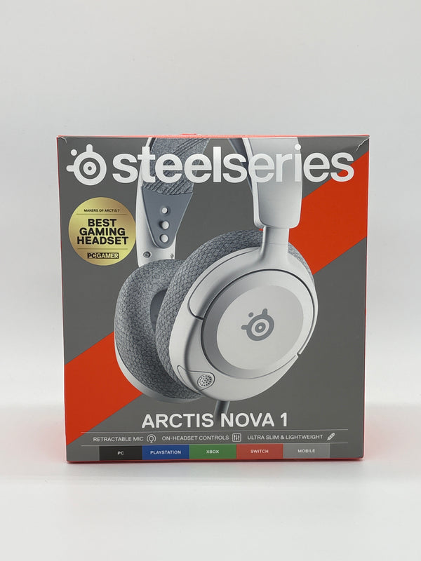 SteelSeries Arctis Nova 1 Gaming-Headset – Weiß