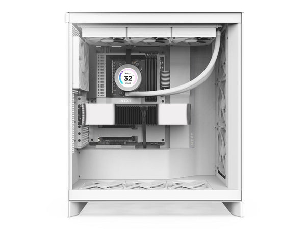NZXT H7 Flow 2024 – ATX Midi-Tower | Airflow |Weiß