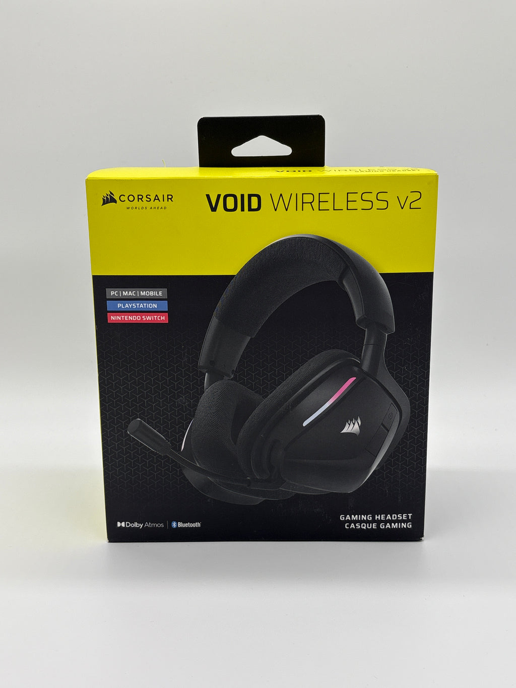 CORSAIR VOID v2 Kabelloses Gaming-Headset – Dolby Atmos, Anthrazit