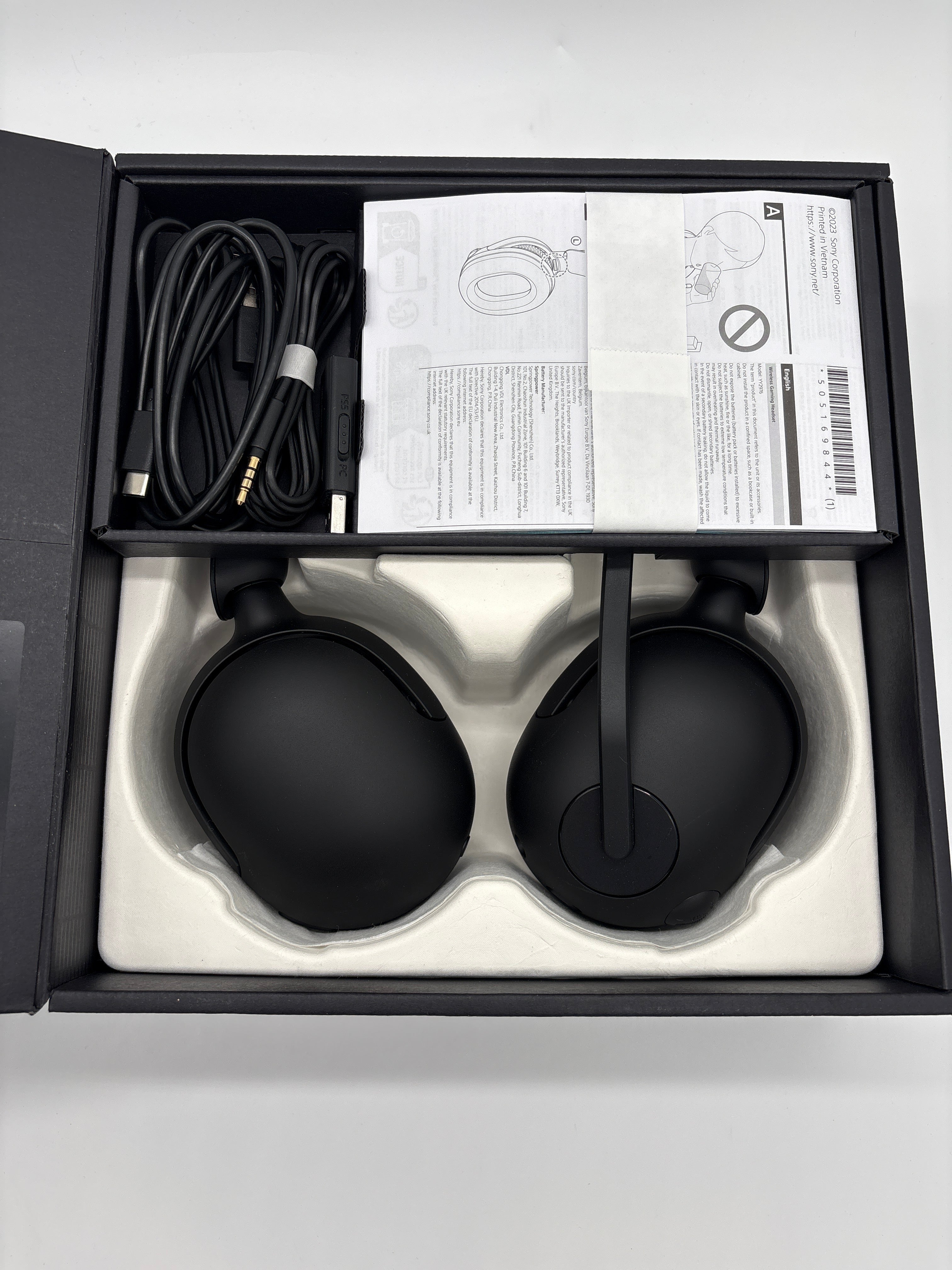 Sony INZONE H5 – Kabelloses Gaming-Headset für PC & PS5