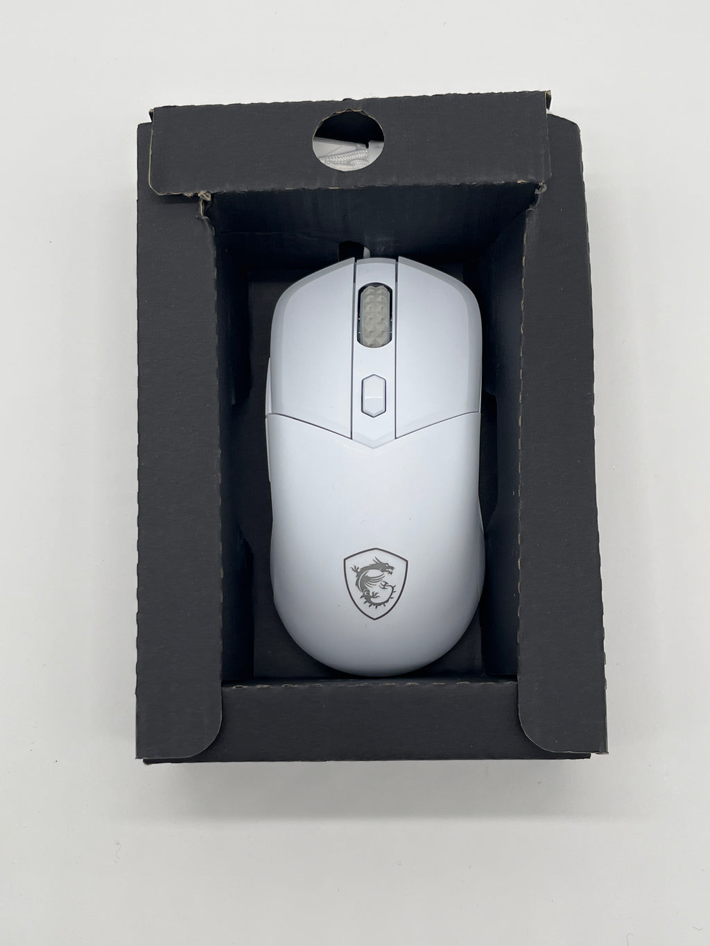 MSI VERSA 300 WIRELESS WHITE Gaming-Maus – 8000 DPI, 6 Tasten, RGB