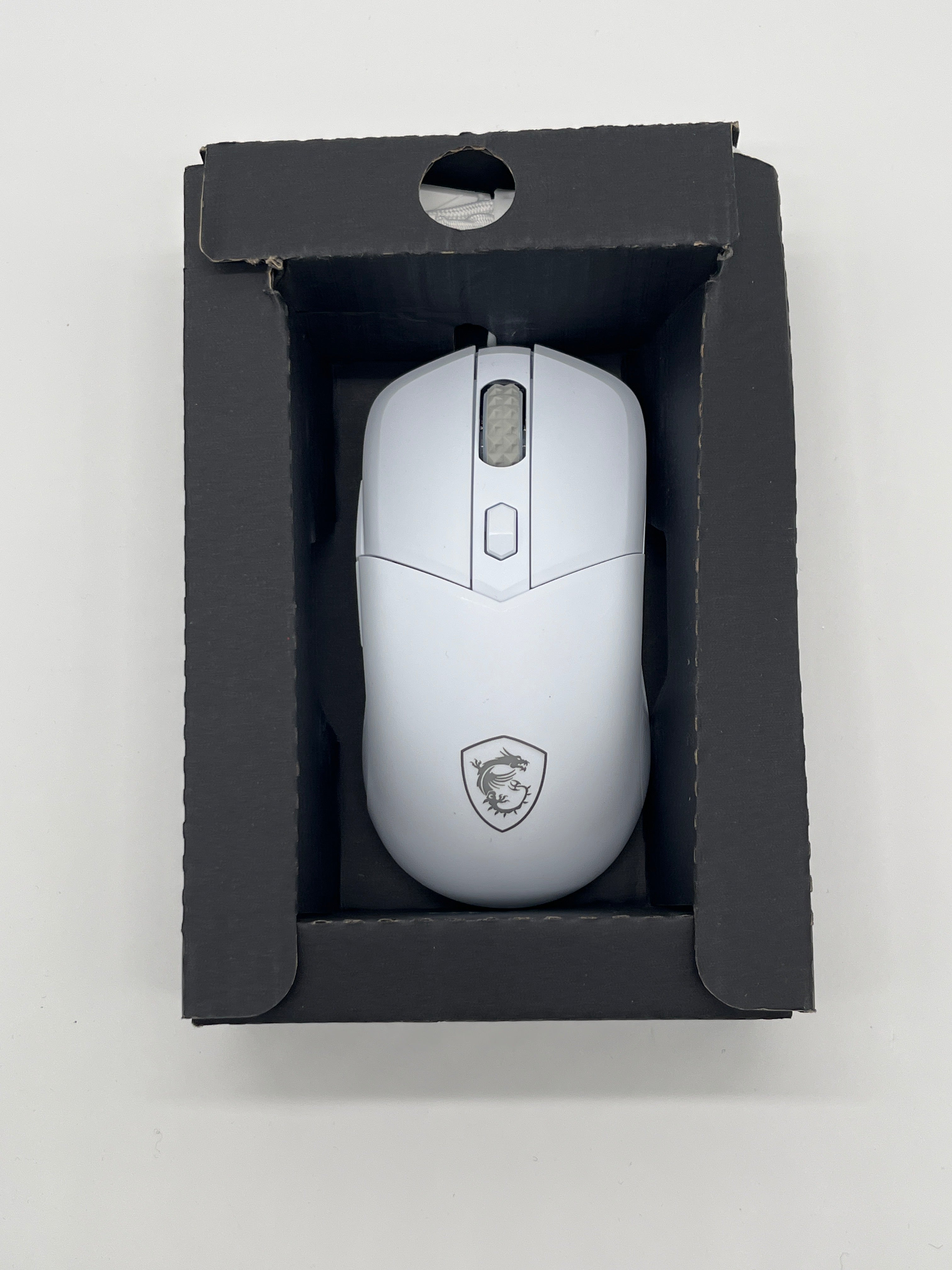 MSI VERSA 300 WIRELESS WHITE Gaming-Maus – 8000 DPI, 6 Tasten, RGB
