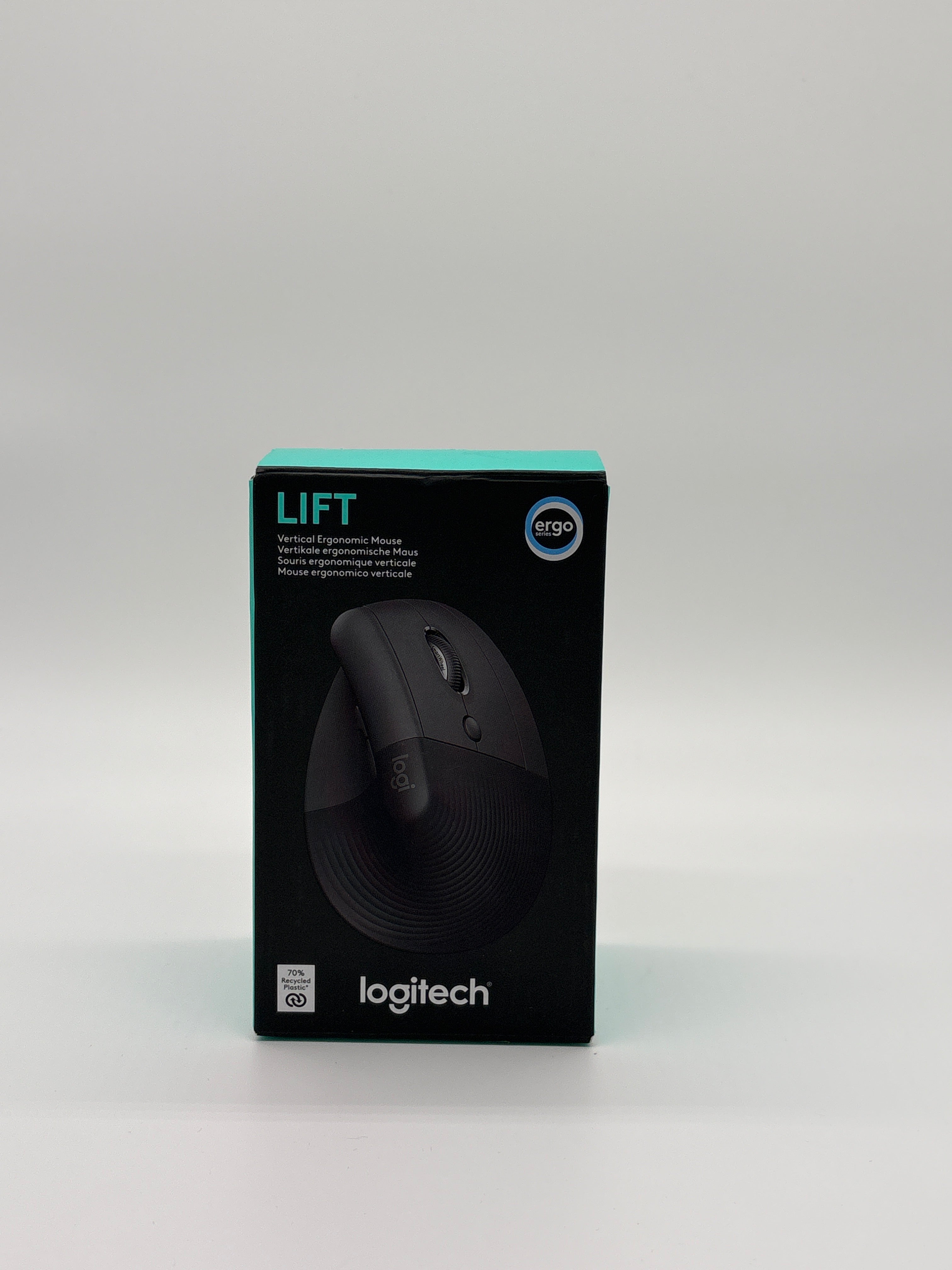 Logitech Lift – Vertikale Ergonomische Maus Graphit