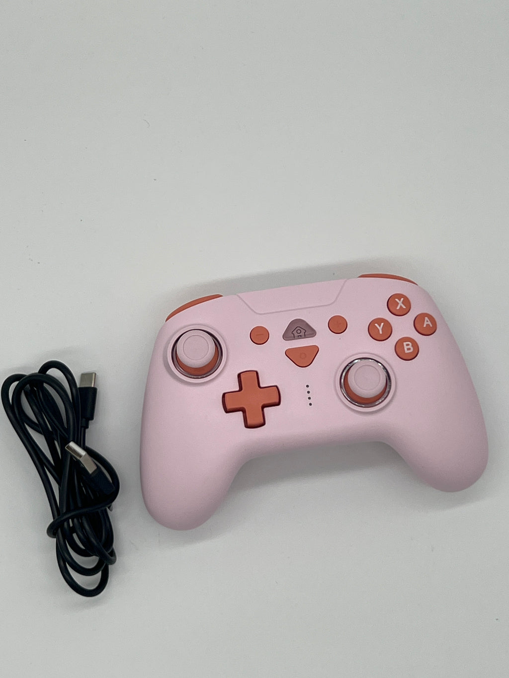 Subsonic Bluetooth-Controller für Switch 2 / Switch – LED, Vibration & Gyro, Rosa