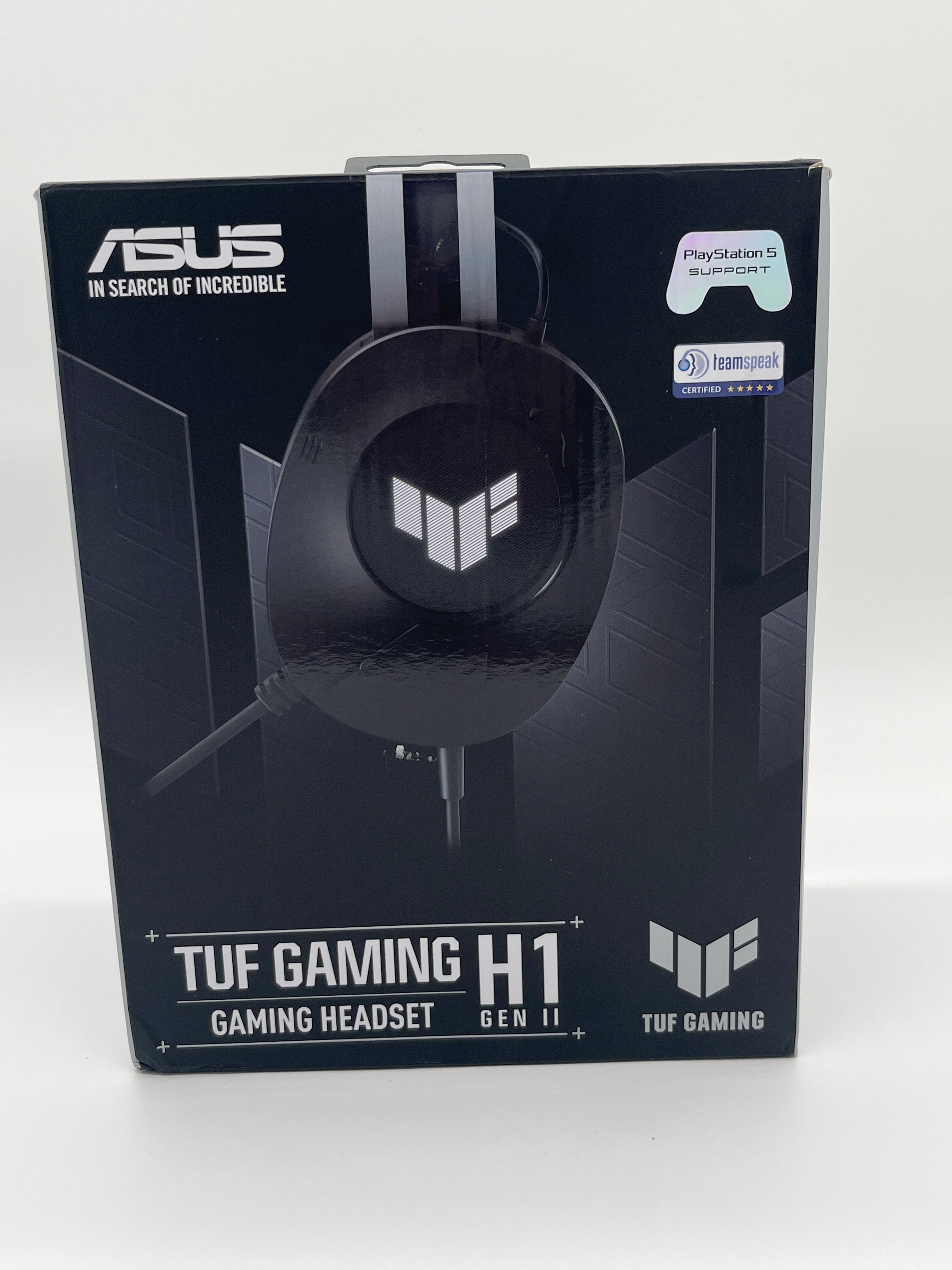 ASUS TUF H1 Gen II – Kabelgebundenes Gaming-Headset, 297 g