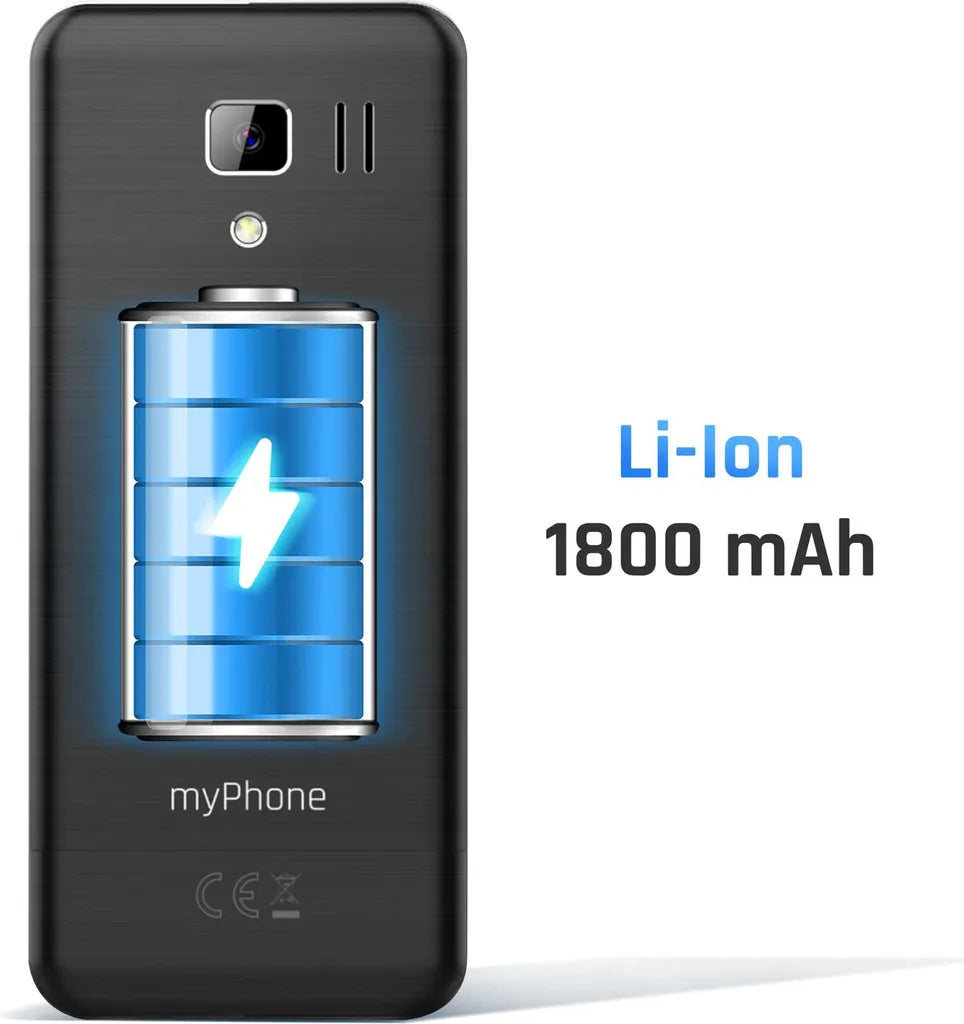 myPhone 3510 LTE Seniorentelefon – 4G, Dual-SIM, große Tasten