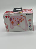 Subsonic Bluetooth-Controller für Switch 2 / Switch – LED, Vibration & Gyro, Rosa