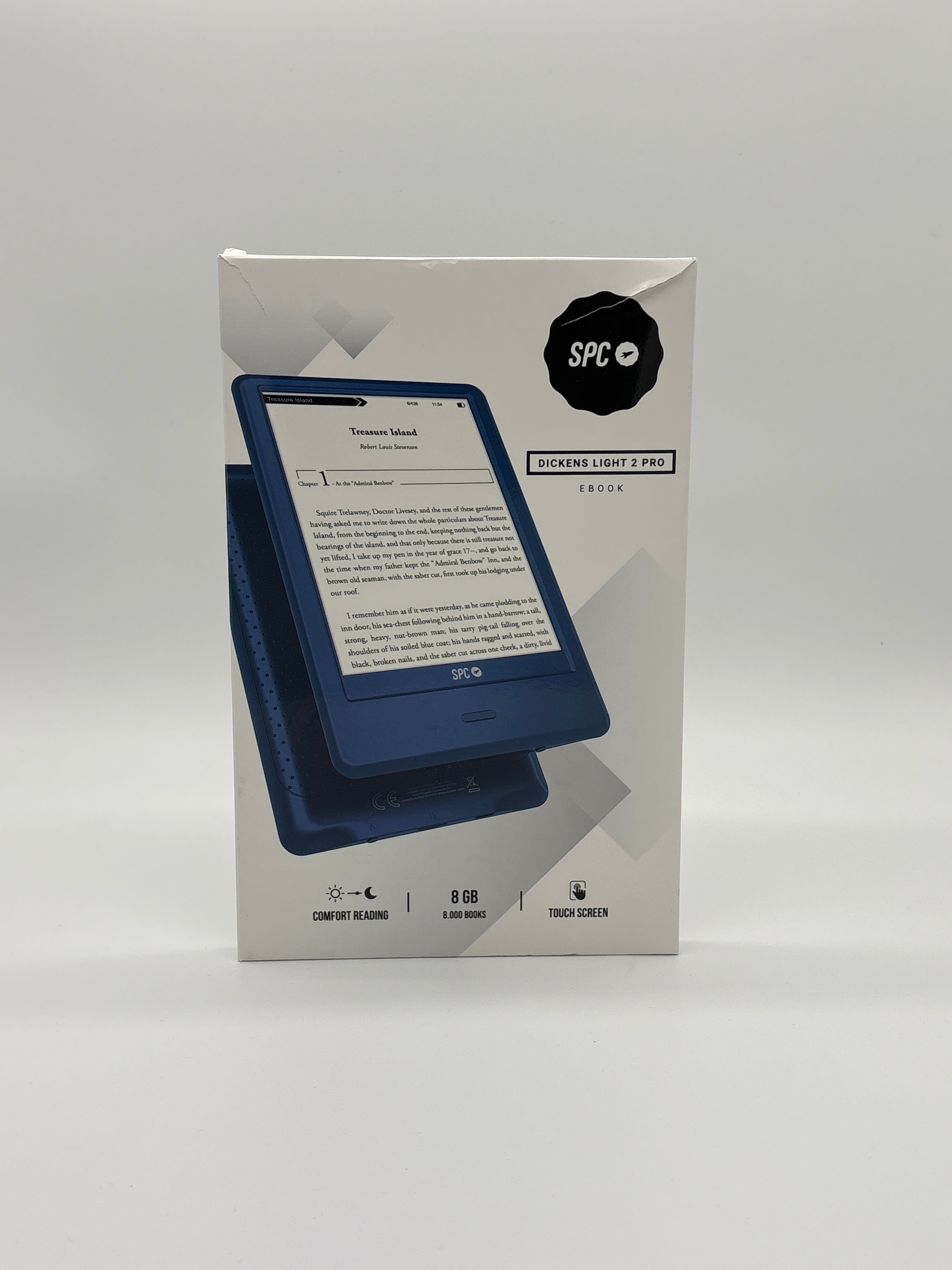 SPC Dickens Light 2 Pro – 6" E-Book Reader mit Beleuchtung & 8 GB Speicher