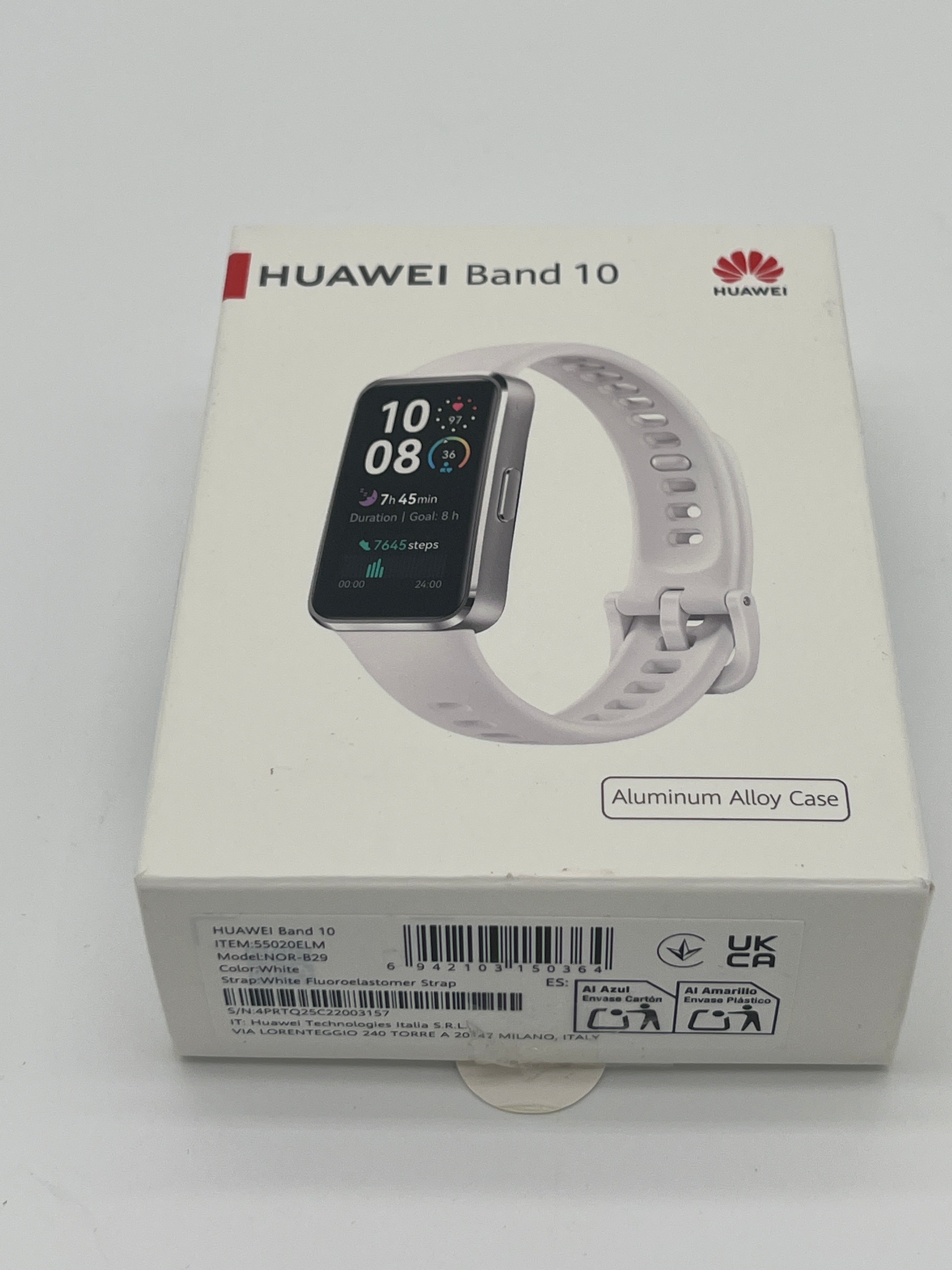 Huawei Band 10 Fitness-Tracker – KI, 14 Tage Akku, Weiß