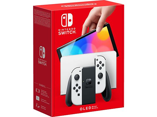 Nintendo Switch OLED Mega Bundle – Konsole + 2 Spiele + Joy-Con