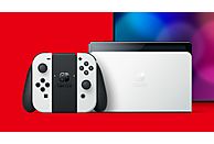 Nintendo Switch OLED Mega Bundle – Konsole + 2 Spiele + Joy-Con