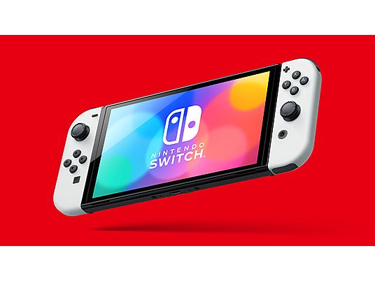 Nintendo Switch OLED Mega Bundle – Konsole + 2 Spiele + Joy-Con