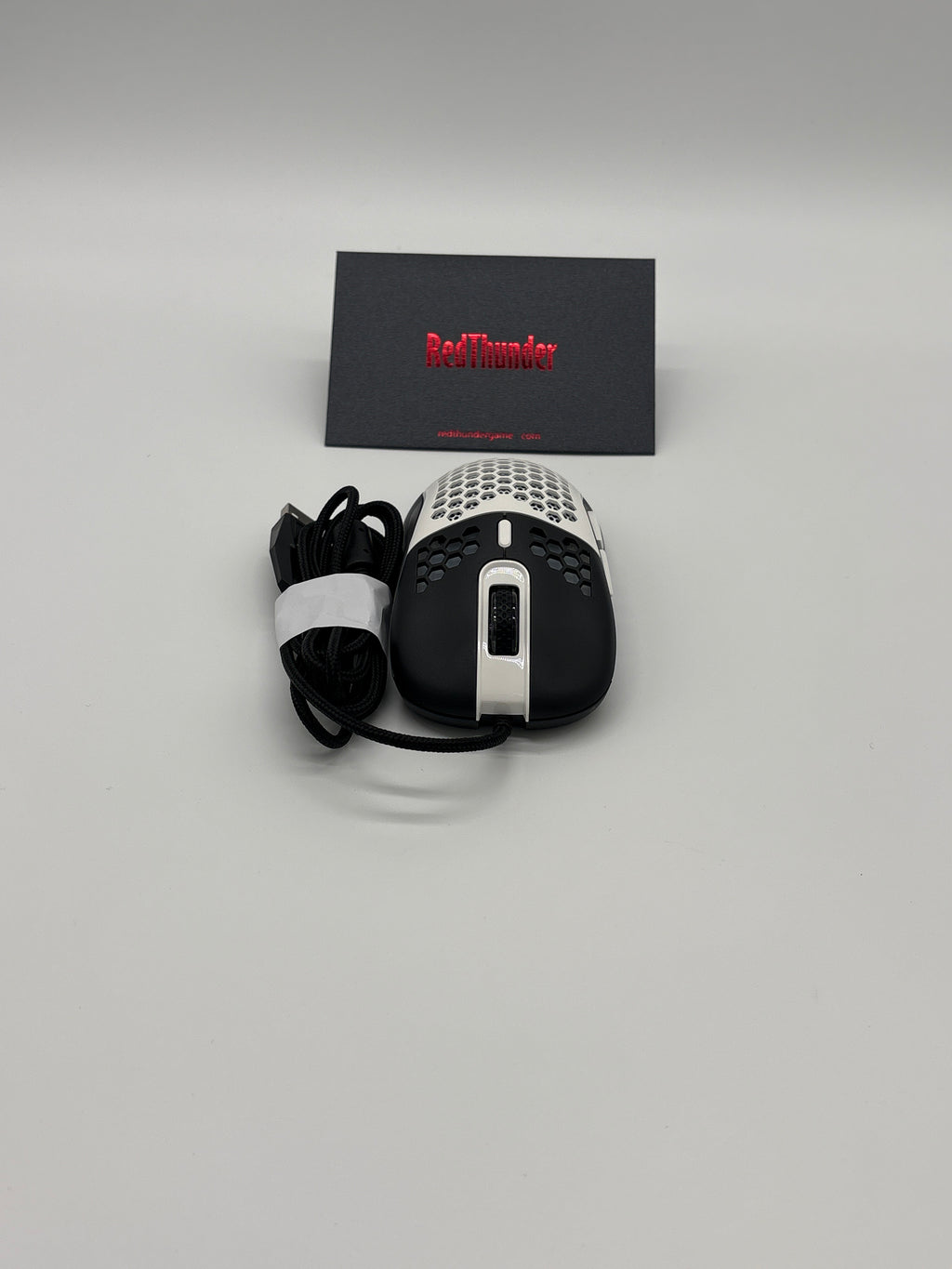 RedThunder Tastatur & Maus Set Schwarz/Weiß – QWERTY DE