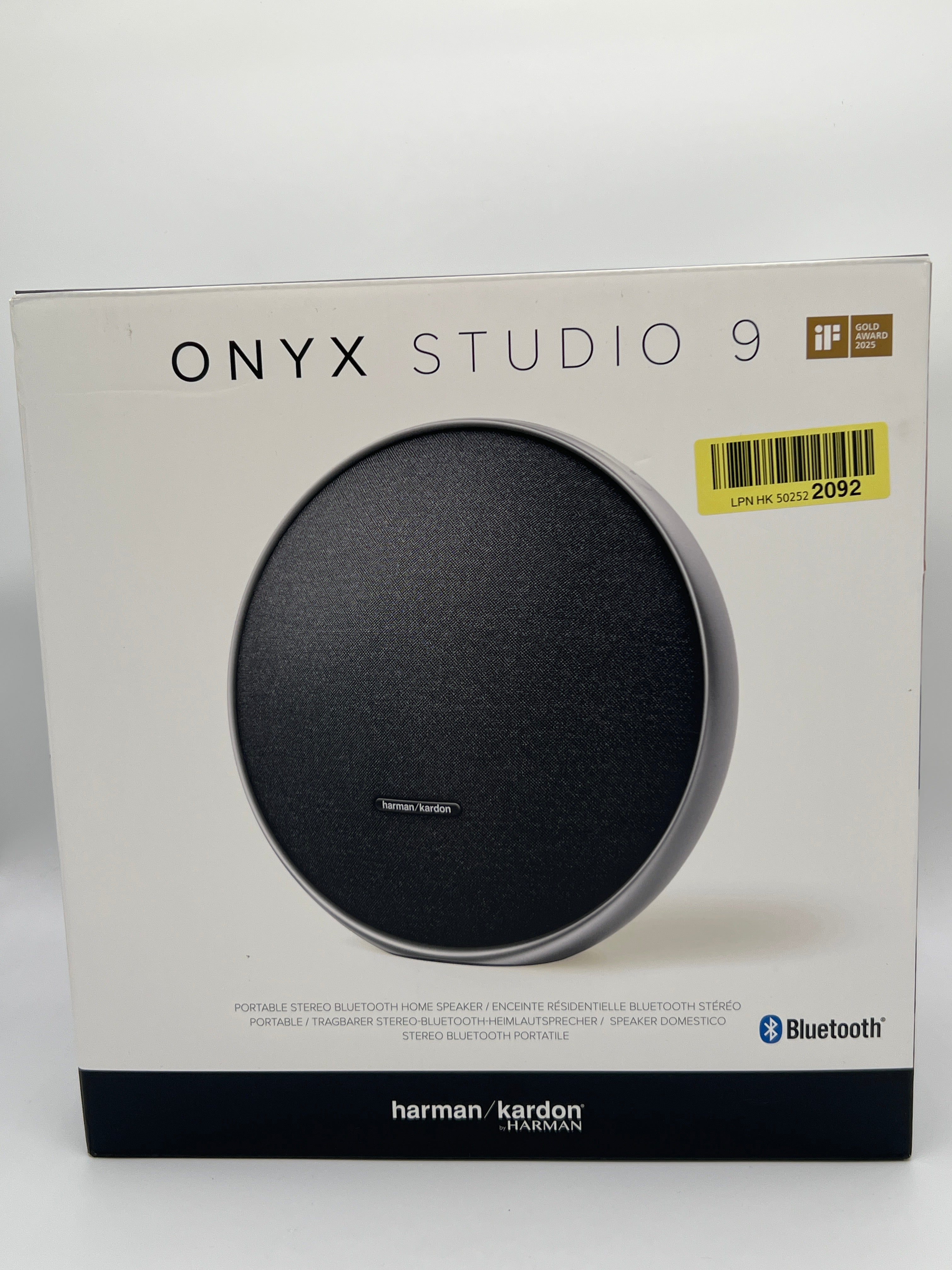 Harman Kardon Onyx Studio 9 – Tragbarer Bluetooth-Lautsprecher, Schwarz