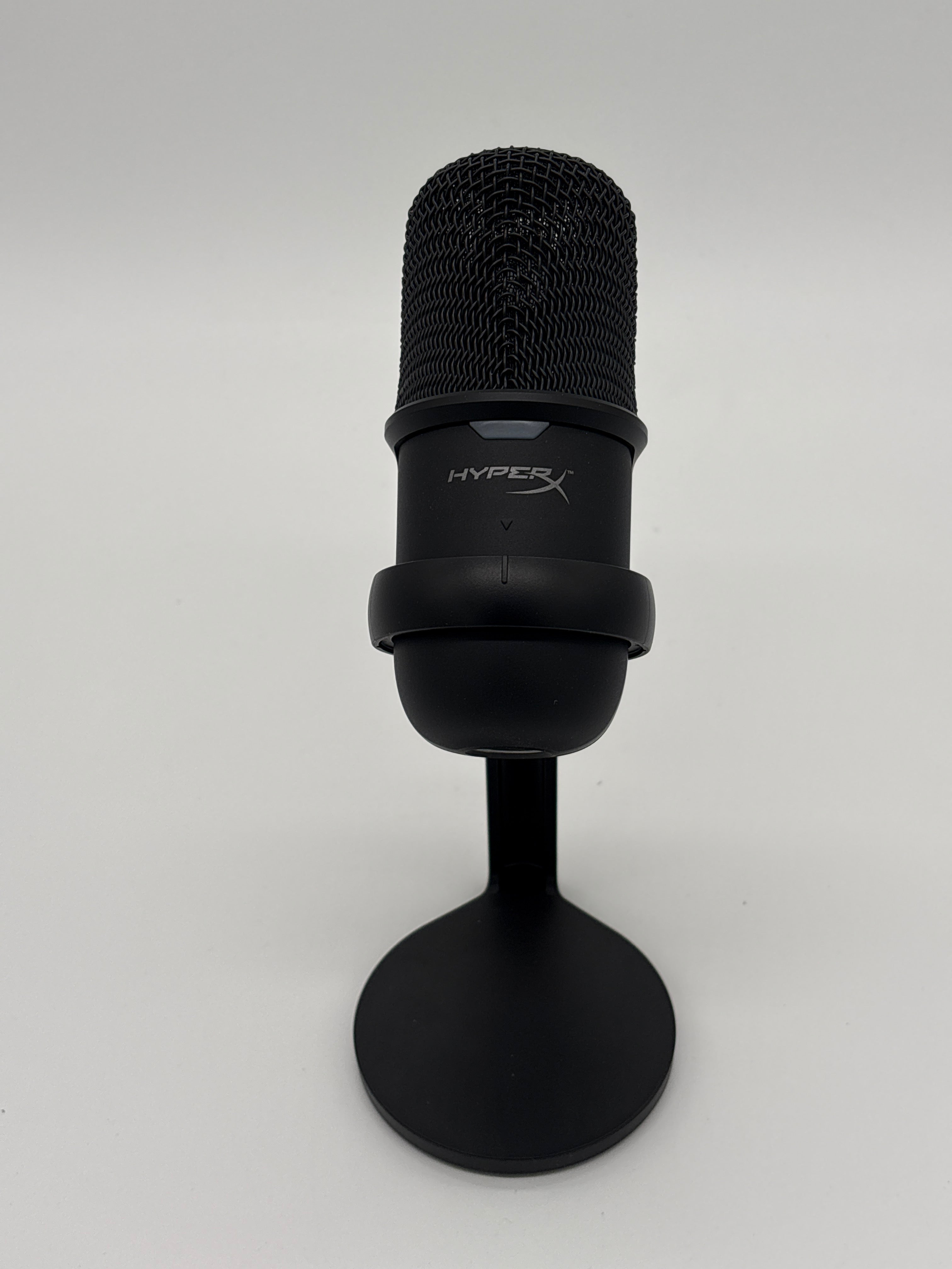 HyperX SoloCast – USB-Kondensator-Mikrofon für Gaming & Streaming, Schwarz
