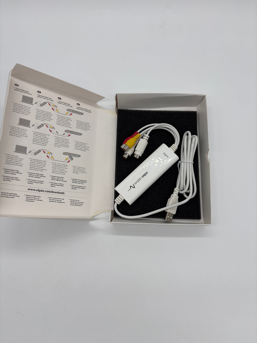Elgato Video Capture – USB 2.0 Analog-Digital-Wandler für Mac, Windows & iPad