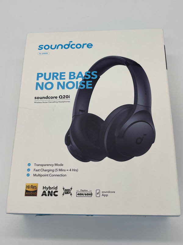 Soundcore Q20i Bluetooth Kopfhörer ANC Over-Ear – 40H Akku, Hi-Res