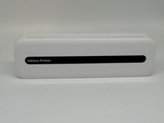 Omezizy Thermodrucker A4 – Bluetooth, 300DPI, Tintenfrei, Weiß