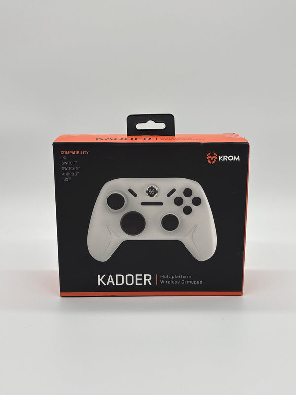 KROM KADOE Wireless Bluetooth 5.0 Controller – 15 Tasten, Dual-Vibration, 187g