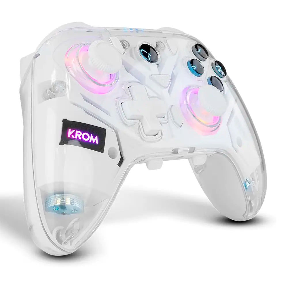 Gamepad Krom Krystal RGB Advanced Wireless