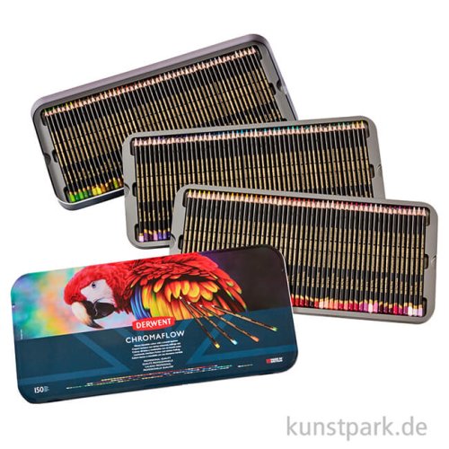 Derwent Chromaflow Farbstifte Set 140 Stk.