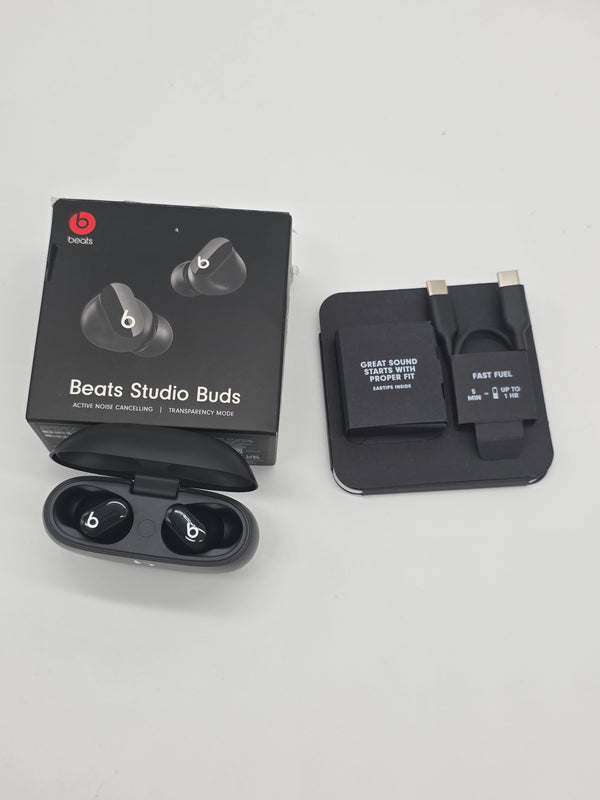 Beats Studio Buds In-Ear Kopfhörer – ANC, Schwarz