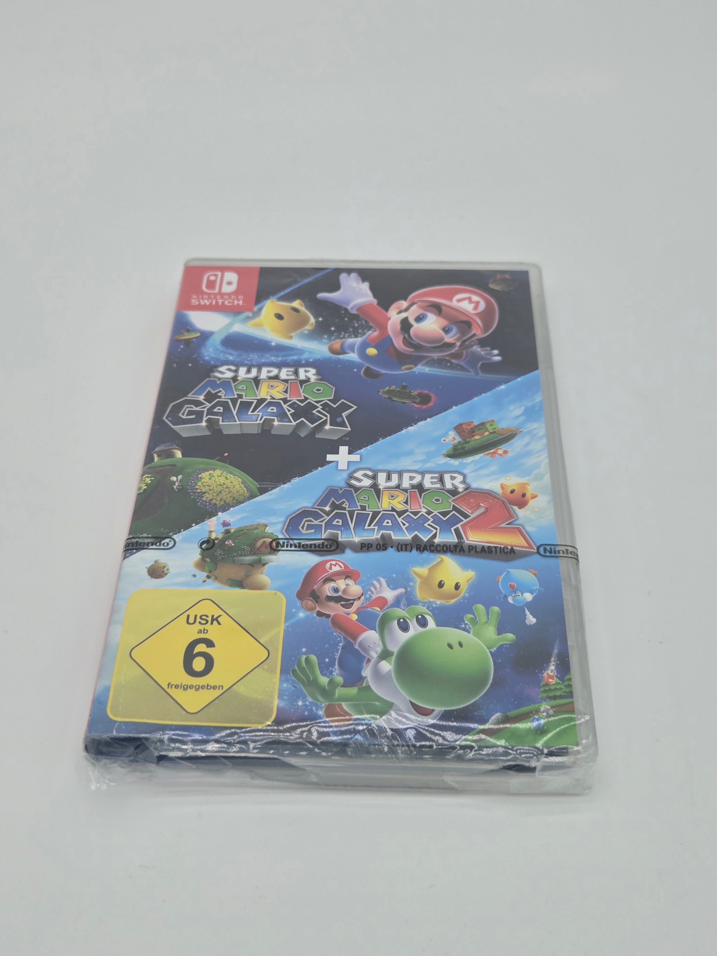 Super Mario Galaxy + Super Mario Galaxy 2 – Nintendo Switch 2 (OVP beschädigt)