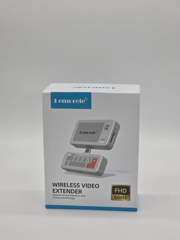 Lemorele HDMI-Sender & Empfänger kabellos, 50m, 1080p 60Hz, Plug-and-Play
