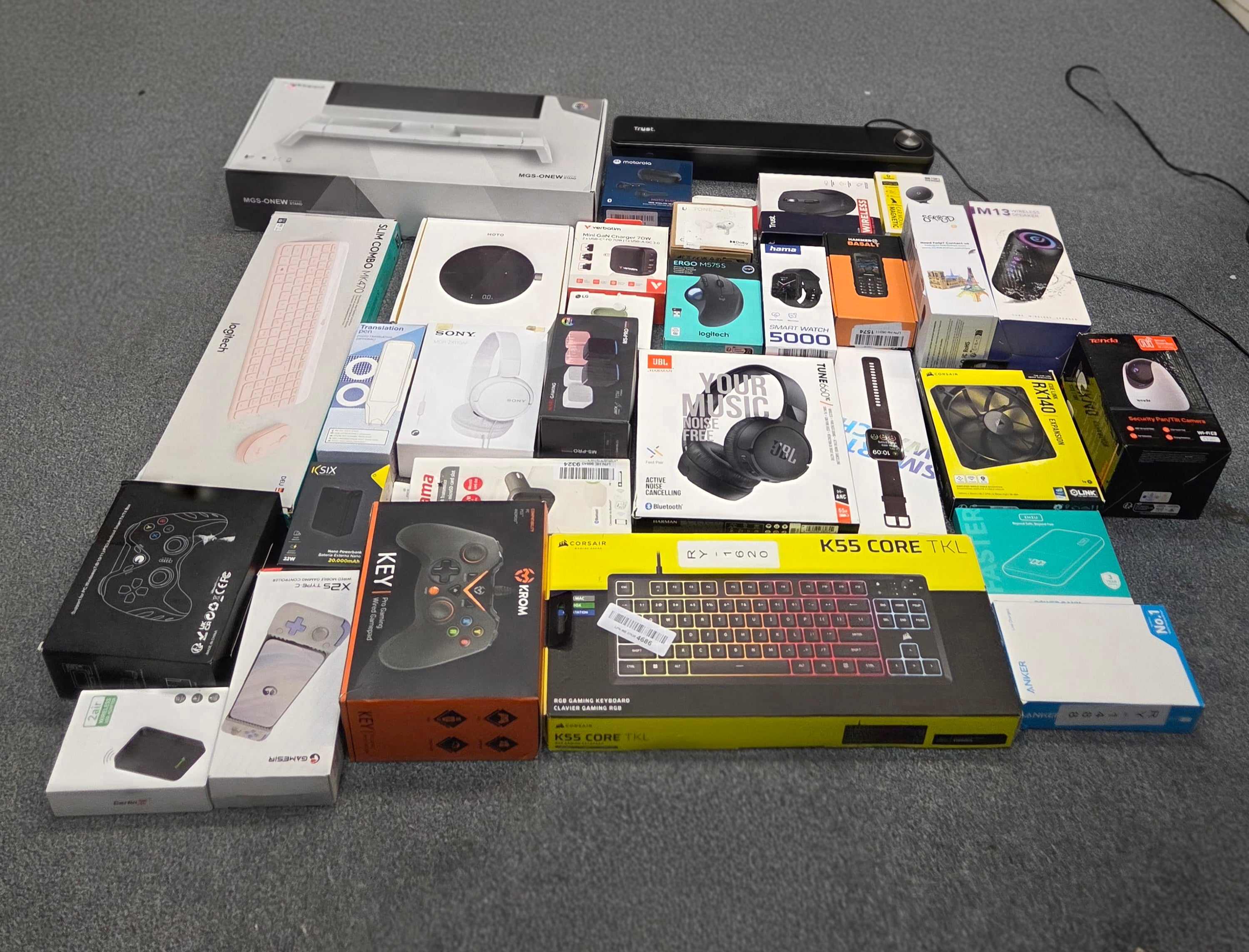 5-10 KG 30 Stück Mystery Box Elektronik – Warenwert über 600 €