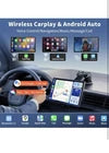 LAMTTO 9 Zoll Autoradio – Kabellos CarPlay & Android Auto GPS