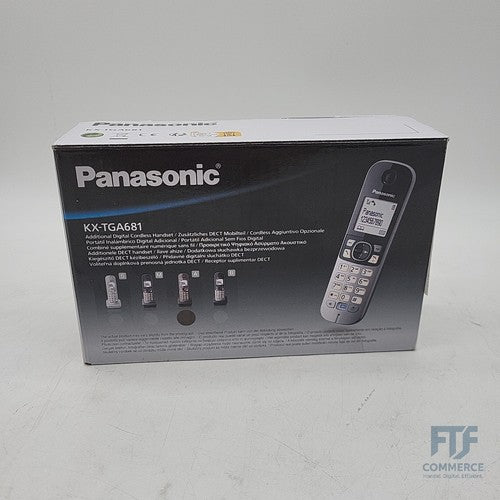 Panasonic KX-TGA681EXA Mobilteil für KX-TG68xx inkl. Ladestation