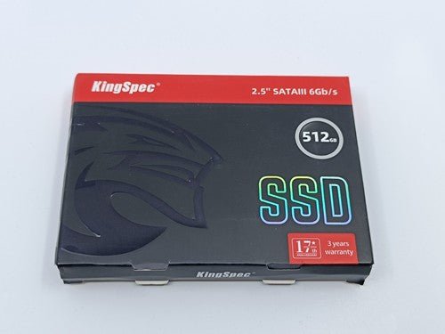 KingSpec SSD 512 GB – Internes 2,5" SATA III Gaming