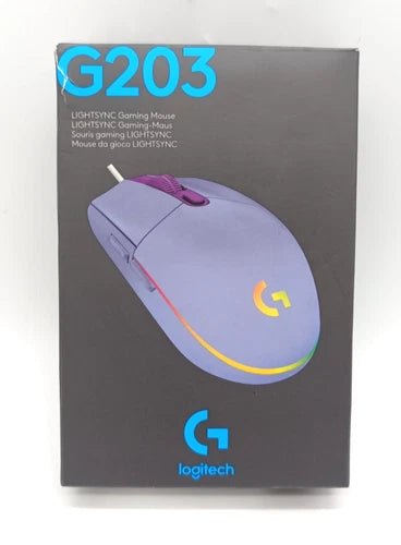 Logitech G203 Gaming-Maus – LIGHTSYNC RGB