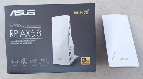 ASUS RP-AX58 WLAN Repeater AX3000 – 3000 Mbit/s, Weiß