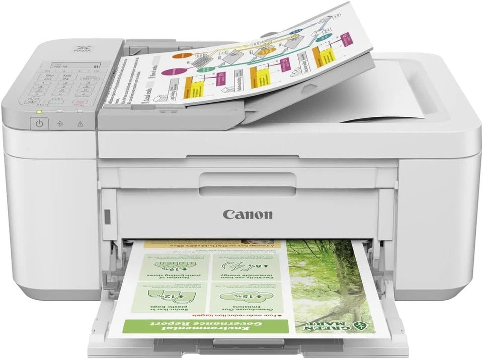 Canon PIXMA TR4756i 4-in-1 WLAN-Drucker mit Fax – Weiß